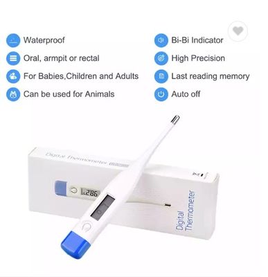 Termometer Suhu Digital Oral Elektronik Oral Termometer Tahan Air