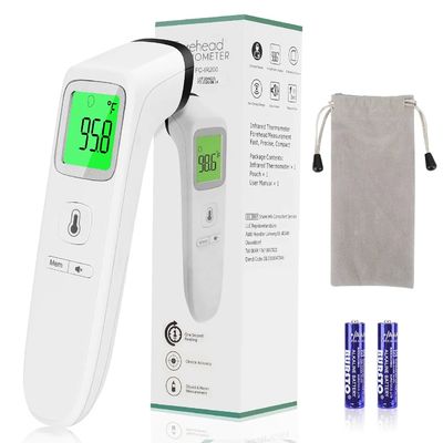 CE Fever Head Temperature Dahi Digital Infrared Thermometer Tubuh Non Kontak