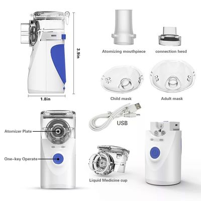 Mesin Nebulizer Portable Mesin Nebulizer Mesh Inhaler Genggam