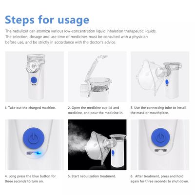 Mesin Nebulizer Portable Mesin Nebulizer Mesh Inhaler Genggam