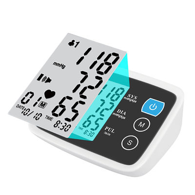 510K CE Lengan Monitor Tekanan Darah Mesin BP Digital Sphygmomanometer OEM