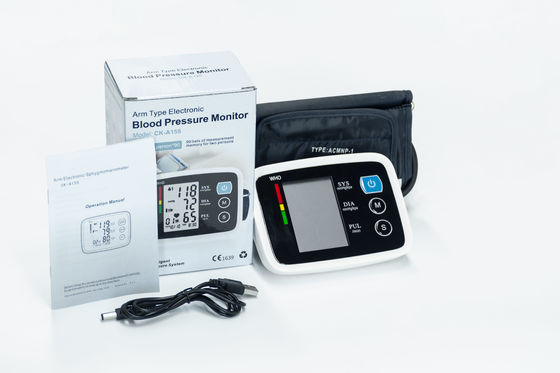 510K CE Lengan Monitor Tekanan Darah Mesin BP Digital Sphygmomanometer OEM