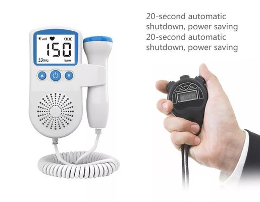 Portable Fetal Doppler Heart Monitor Baby Pocket Doppler Monitor Untuk Kehamilan