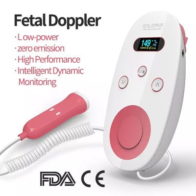 Maternal Home Fetal Doppler Heart Monitor Mengukur Detak Jantung Bayi Baby Fetal Doppler