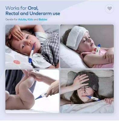 Demam Oral Ketiak Rektal Bayi Anak Dewasa Termometer Suhu Digital