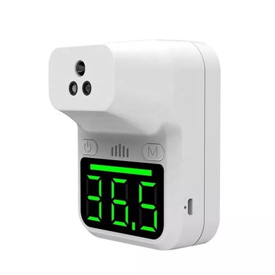 Non Contact LED Termometer Suhu Digital Wall Mounted Inframerah Dahi Tampilan Membaca Instan