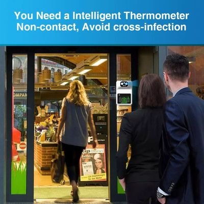Termometer Tubuh Non Kontak Digital Termometer Dinding Inframerah Digital