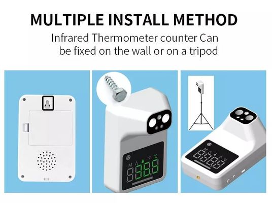 Termometer Tubuh Non Kontak Digital Termometer Dinding Inframerah Digital