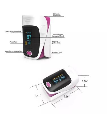 Digital Finger Tip Oled Spo2 Fingertip Pulse Oksimeter Portable Pulse Oksimeter