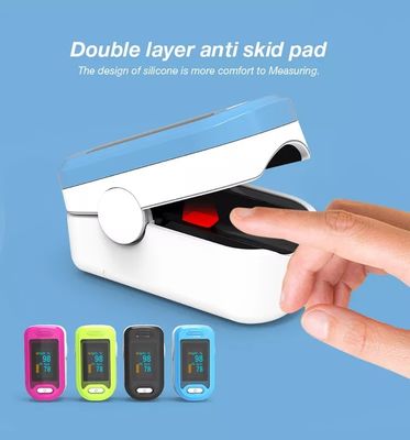 CE SPO2 Sensor Oximeter Finger Pulse Oksimeter Dengan Layar OLED OEM