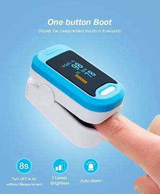 CE SPO2 Sensor Oximeter Finger Pulse Oksimeter Dengan Layar OLED OEM