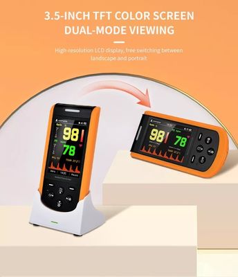 Oksimeter Neonatus Pediatrik Dewasa Isi Ulang Oksimeter Pulsa Genggam Ujung Jari Bluetooth