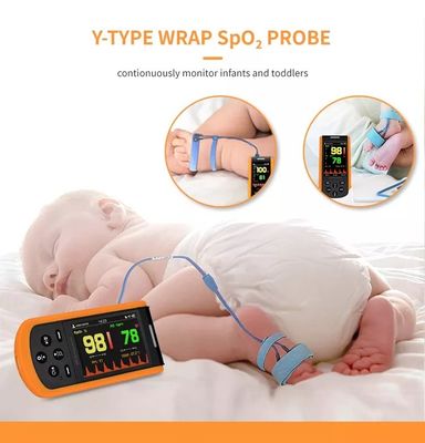 Oksimeter Neonatus Pediatrik Dewasa Isi Ulang Oksimeter Pulsa Genggam Ujung Jari Bluetooth