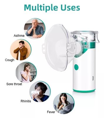 Usb Rechargeable Handheld Ultrasonic Inhaler Portable Mesh Nebulizer Untuk Anak-Anak