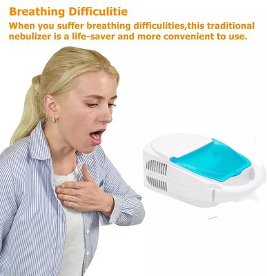 Mesin Nebulizer Portabel Asma CE Kompresor Medis Portabel OEM