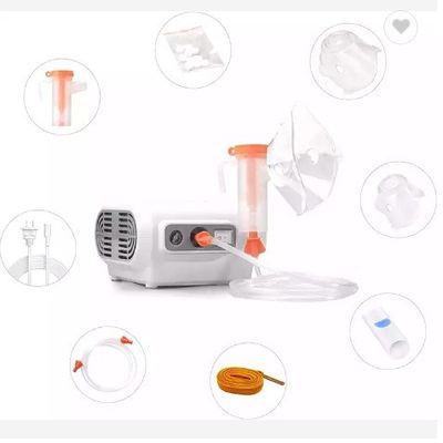 Mesh No Noise Ultrasonic Portable Nebulizer Machine Inhaler Mask Isi Ulang