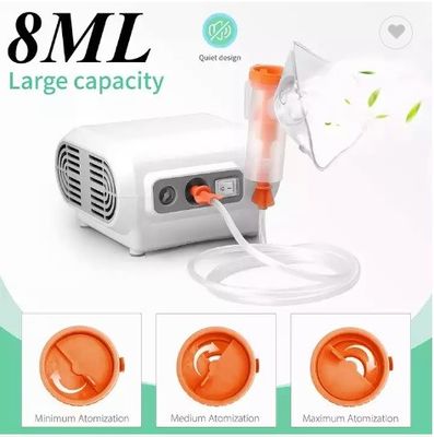 Mesh No Noise Ultrasonic Portable Nebulizer Machine Inhaler Mask Isi Ulang