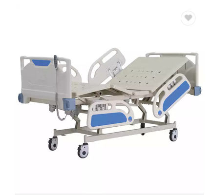 3 Fungsi Adjustable Engkol Listrik Tempat Tidur ICU Perabot Rumah Sakit OEM