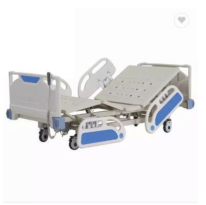 3 Fungsi Adjustable Engkol Listrik Tempat Tidur ICU Perabot Rumah Sakit OEM