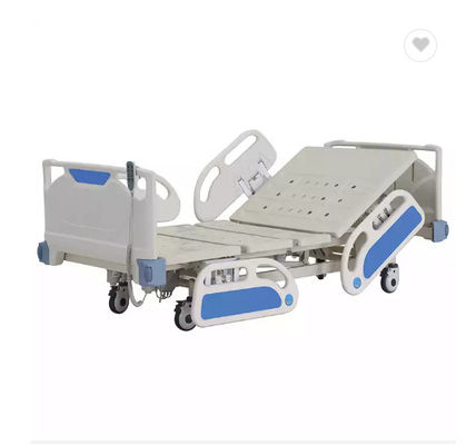 3 Fungsi Adjustable Engkol Listrik Tempat Tidur ICU Perabot Rumah Sakit OEM