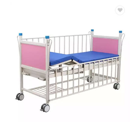 Tempat Tidur Anak Rumah Sakit Manual Tempat Tidur Anak Dua Engkol Dengan Papan Kepala Tempat Tidur