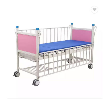 Tempat Tidur Anak Rumah Sakit Manual Tempat Tidur Anak Dua Engkol Dengan Papan Kepala Tempat Tidur