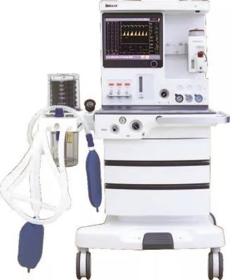 CE ISO Menyetujui Peralatan Mesin Anestesi Portabel Rumah Sakit Dengan Ventilator
