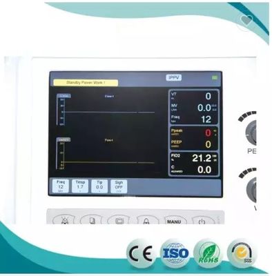 CE Medical Ventilador Machine Breathing Hospital Machine Untuk ICU OEM