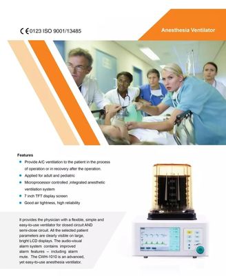 Mesin Ventilator ICU Udara Segar Sistem Ventilator Listrik Mesin Ventilator Untuk Darurat ICU