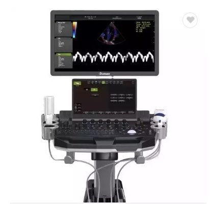 2D 3D 4D Echocardiography Cardiac Trolley Echo Color Doppler Mesin Ultrasound