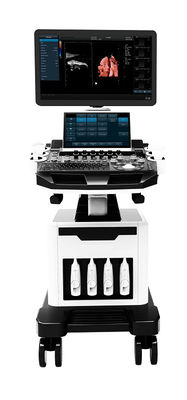 3D 4D 5D Color Doppler Ultrasound Trolley Ultrasound Scanner Untuk OB GYN