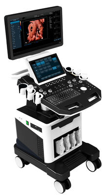 3D 4D 5D Color Doppler Ultrasound Trolley Ultrasound Scanner Untuk OB GYN
