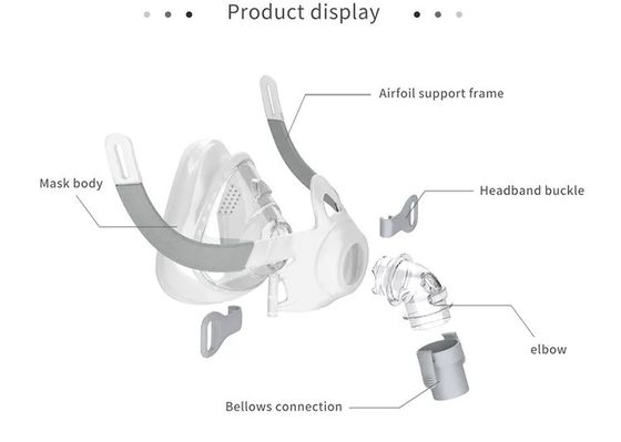 Mesin Tekanan Saluran Udara Positif CE CPAP APAP Masker Mesin Bipap