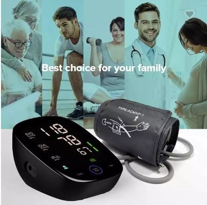 Backlight BP Machine Arm Cuff Monitor Tekanan Darah Lengan Digital Otomatis