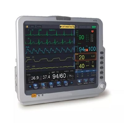 Multi Parameter Monitor Pasien Tanda-tanda vital Monitor Sistem Pusat