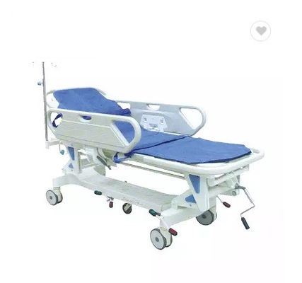 Serbaguna ICU Tandu Transportasi Rumah Sakit Stainless Steel Tandu OEM