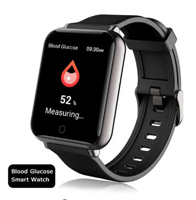 Digital Non Invasif Pengukur Glukosa Darah Monitor Pergelangan Tangan Smartwatch