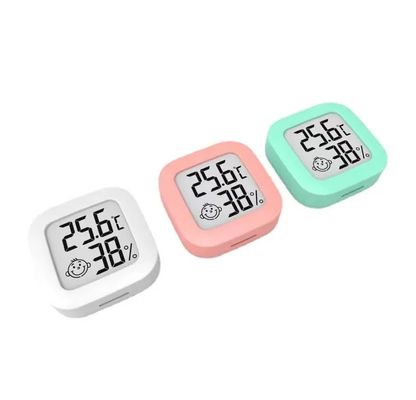 Mini Indoor LCD Digital Room Thermometer Hygrometer Gauge Sensor Kelembaban Meter