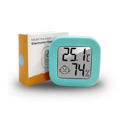 Mini Indoor LCD Digital Room Thermometer Hygrometer Gauge Sensor Kelembaban Meter