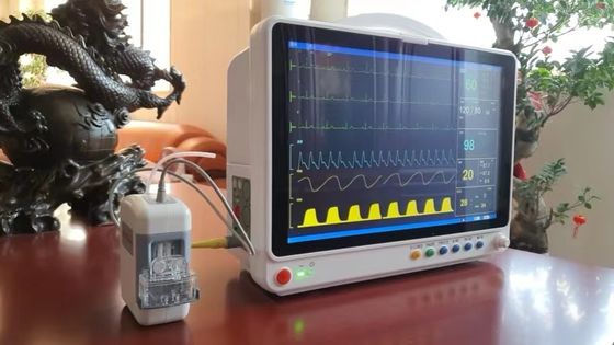 Tanda Vital Monitor Pasien 15 Inci Multiparameter Medis ICU Samping Tempat Tidur Nibp SPO2 Ecg