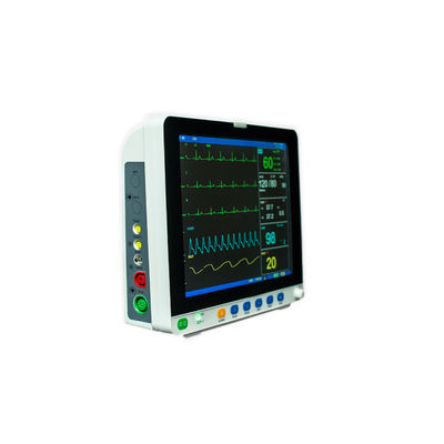 Tanda Vital Monitor Pasien 15 Inci Multiparameter Medis ICU Samping Tempat Tidur Nibp SPO2 Ecg