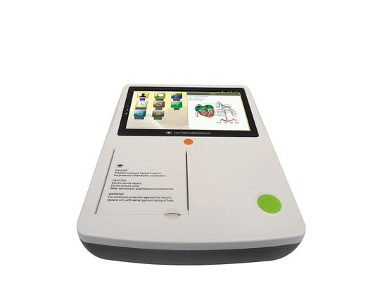 Mesin ECG Digital dan Cerdas Medis dengan Storage Tinggi Elektrokardiografer 6 saluran EKG