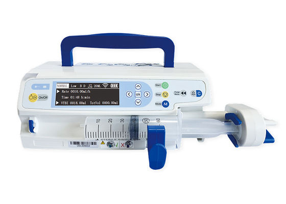 3.5 Inch Color Screen IV Medical Syringe Pump Dengan Sistem HIS Dock Station