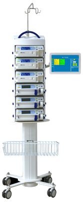 Portable Medical Approved Stackable Infusion Pump Dock Station Untuk Sistem HIS