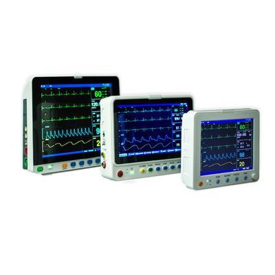 Multi Parameter Monitor Pasien Tanda-tanda vital Monitor Sistem Pusat
