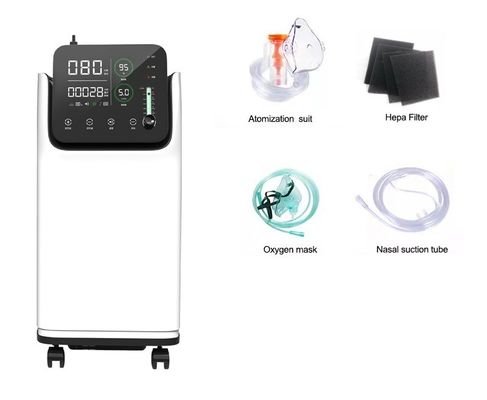 Large Flow Pasien Respironics Medis Industri Konsentrator Oksigen 5L
