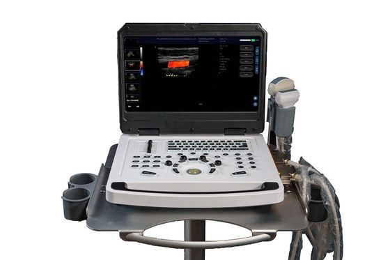 Pemindai Mesin Ultrasound Doppler Warna Portabel CE OEM