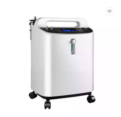 5L 93% Medical Home Respironics Oxyge Concentrator Dengan Alarm Kemurnian Warna Putih